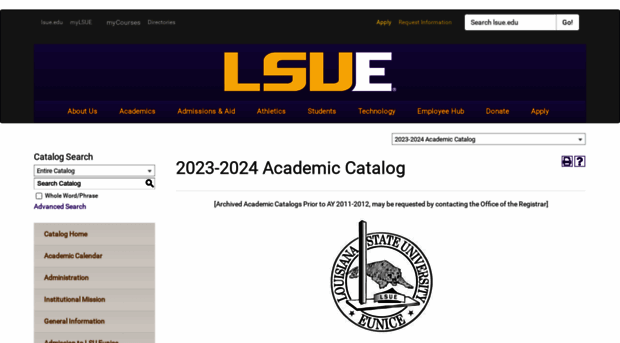 catalog.lsue.edu