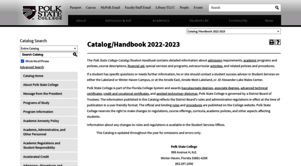 catalog.polk.edu