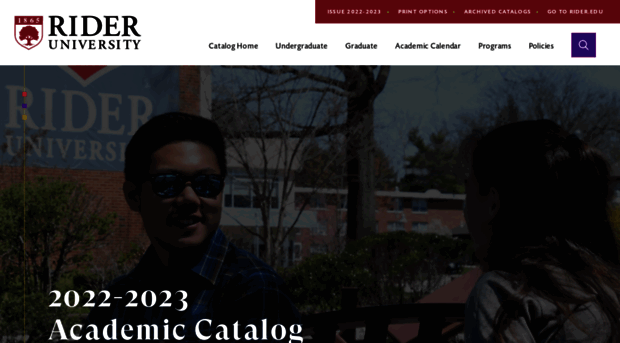 catalog.rider.edu