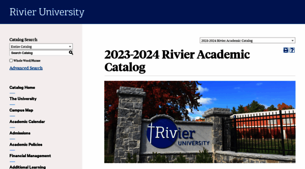 catalog.rivier.edu