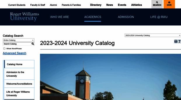 catalog.rwu.edu