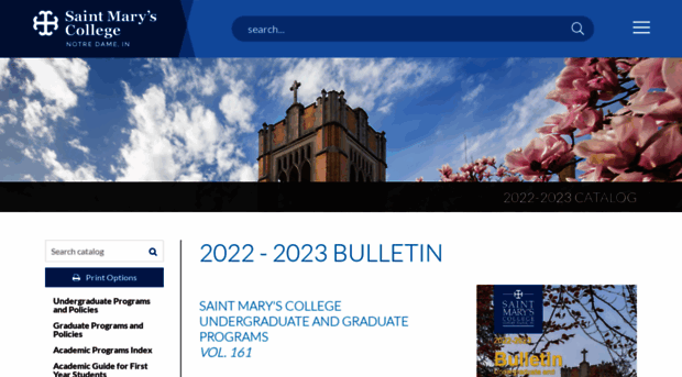 catalog.saintmarys.edu