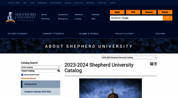 catalog.shepherd.edu