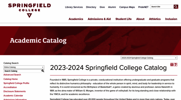 catalog.springfield.edu