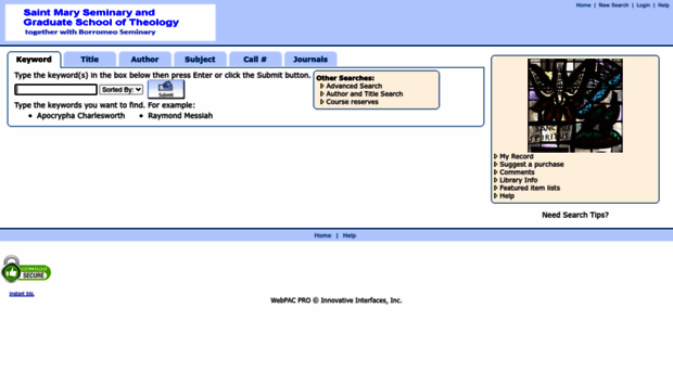 catalog.stmarysem.edu