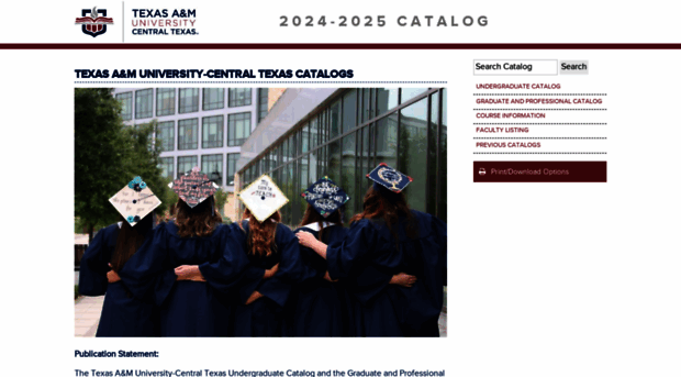 catalog.tamuct.edu