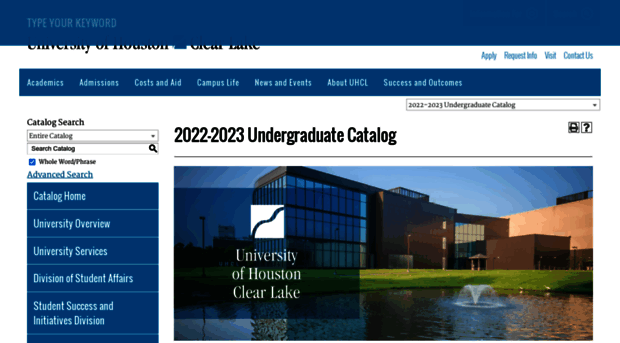 catalog.uhcl.edu