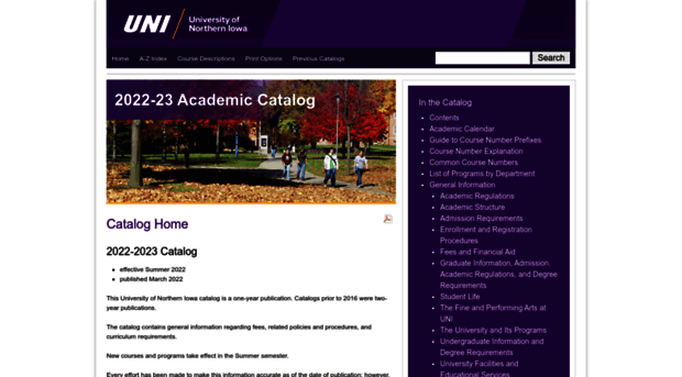 catalog.uni.edu