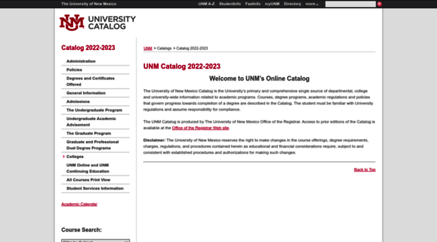 catalog.unm.edu