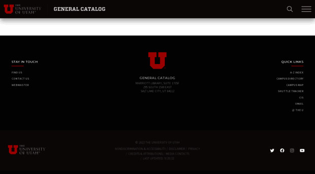 catalog.utah.edu