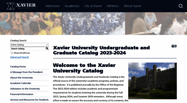 catalog.xavier.edu