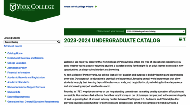 catalog.ycp.edu