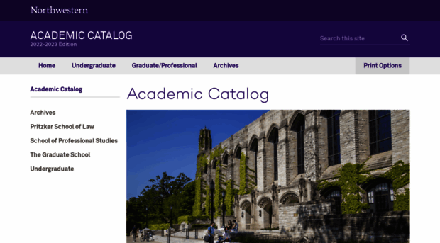 catalogs.northwestern.edu