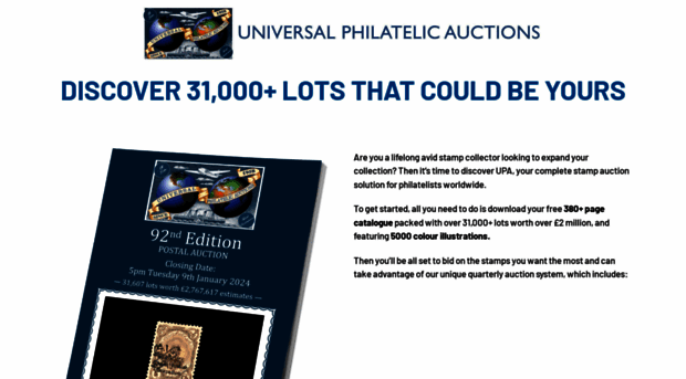 catalogue.auction4stamps.com