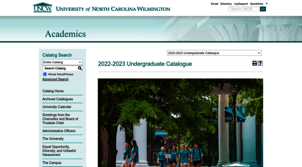 catalogue.uncw.edu