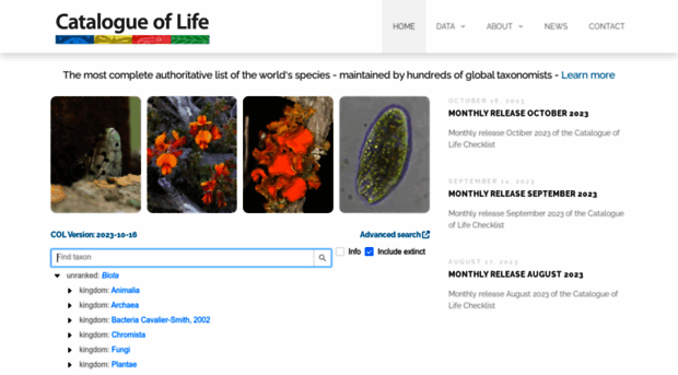 catalogueoflife.com