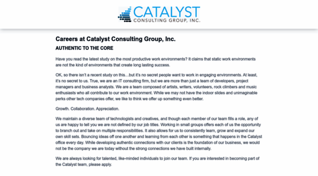 catalyst-consulting-group-inc.workable.com