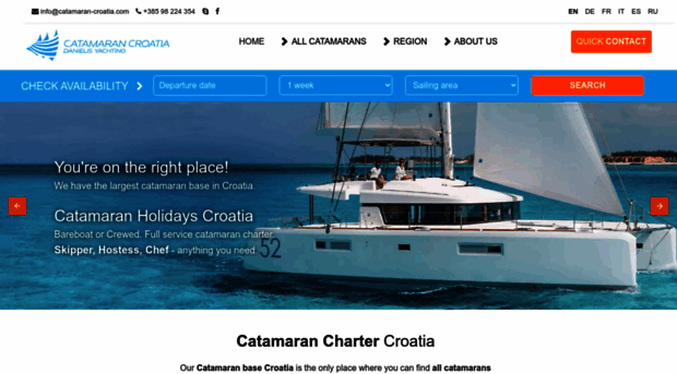 catamaran-croatia.com