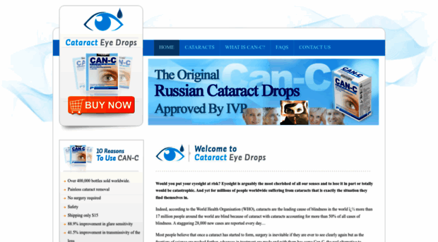 cataracteyedrop.com