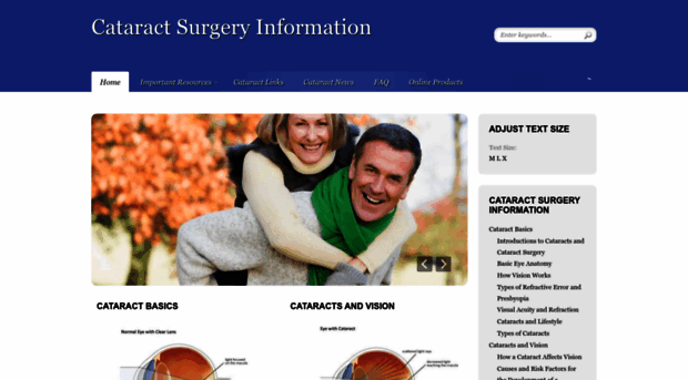 cataractsurgeryinformation.com