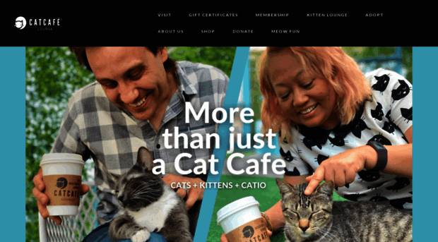 catcafelounge.com