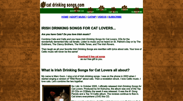 catdrinkingsongs.com