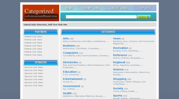 categorizedwebsitesaroundthenet.com