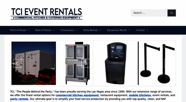 catererspartyrentals.com