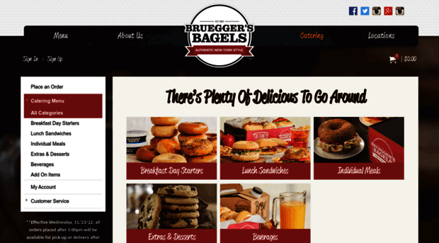 catering.brueggers.com