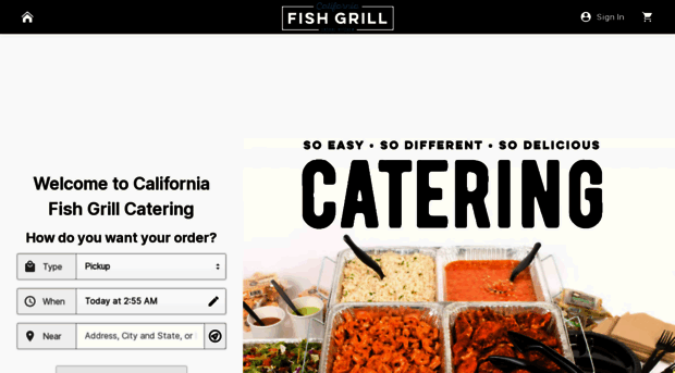 catering.cafishgrill.com