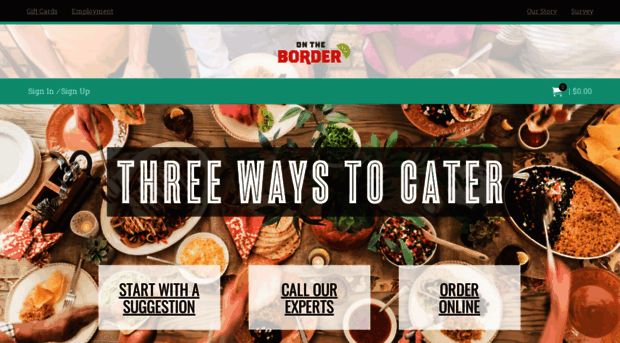 catering.ontheborder.com