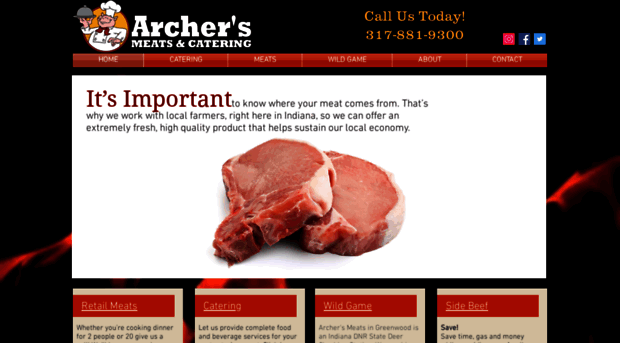 cateringbyarchers.com