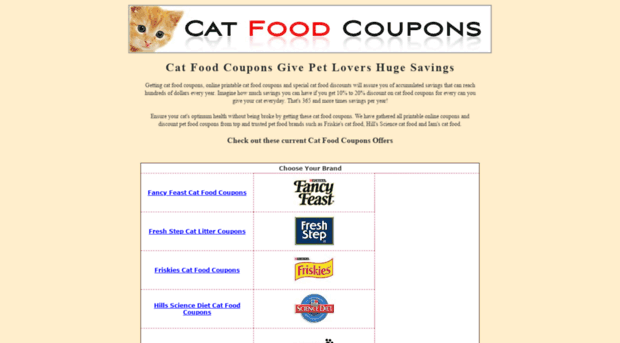 catfood-coupons.com