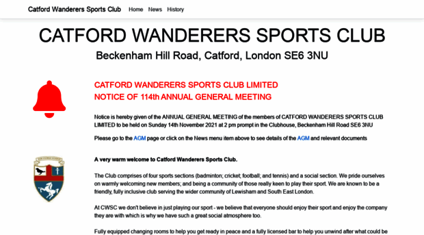 catfordwanderers.org.uk