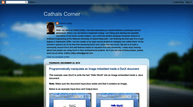 cathalscorner.blogspot.com