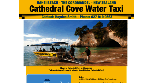 cathedralcovewatertaxi.co.nz