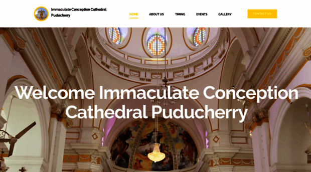 cathedralpondicherry.com