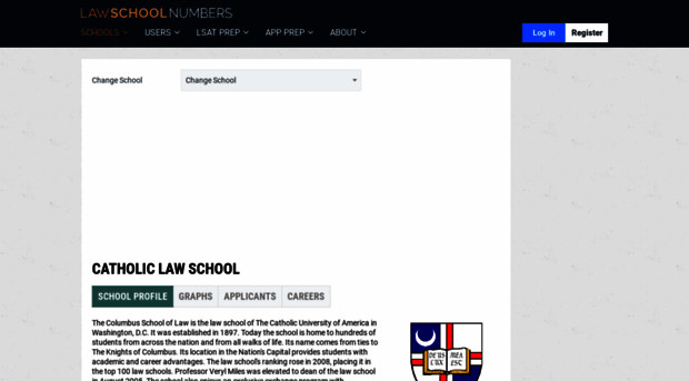 catholic.lawschoolnumbers.com