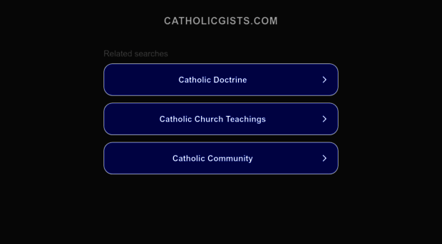 catholicgists.com