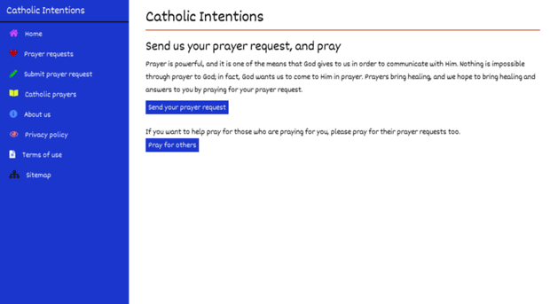 catholicintentions.com