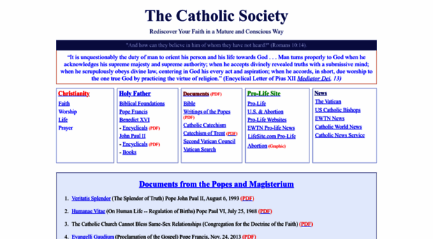 catholicsociety.com