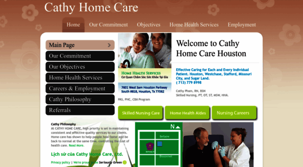 cathyshomecare.com