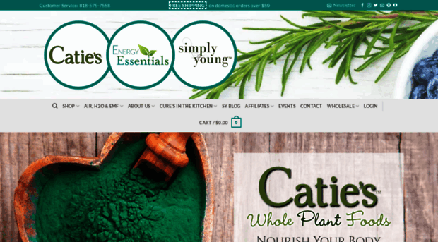 catiesorganics.com