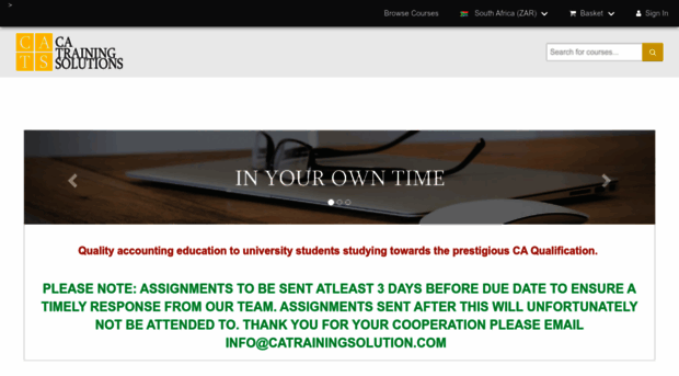 catrainingsolution.com