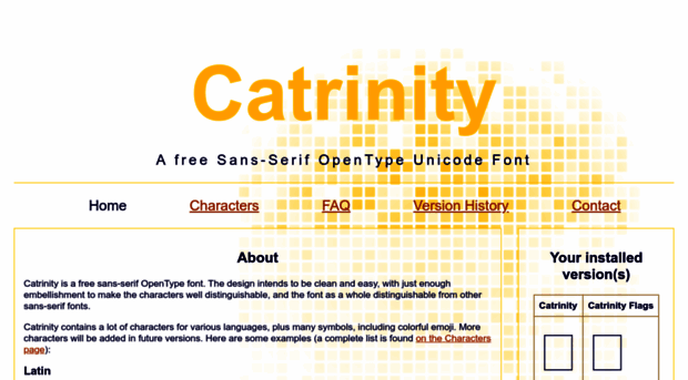 catrinity-font.de