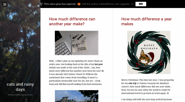 catsandrainydays.com