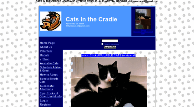 catsinthecradlerescue.org