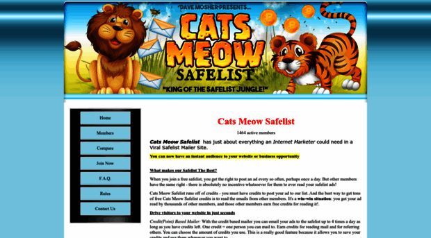 catsmeowsafelist.com