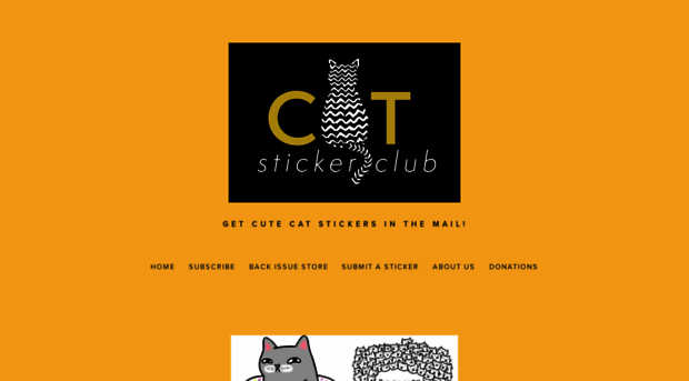 catstickerclub.com