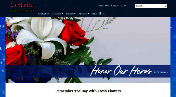 cattailscountryflorist.com